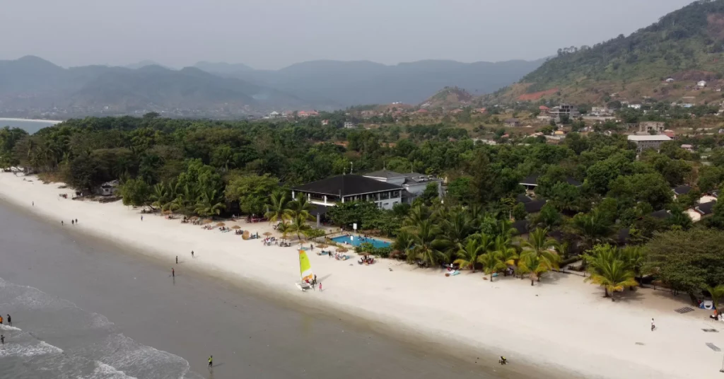 Tokeh Beach in Sierra Leone visaboards