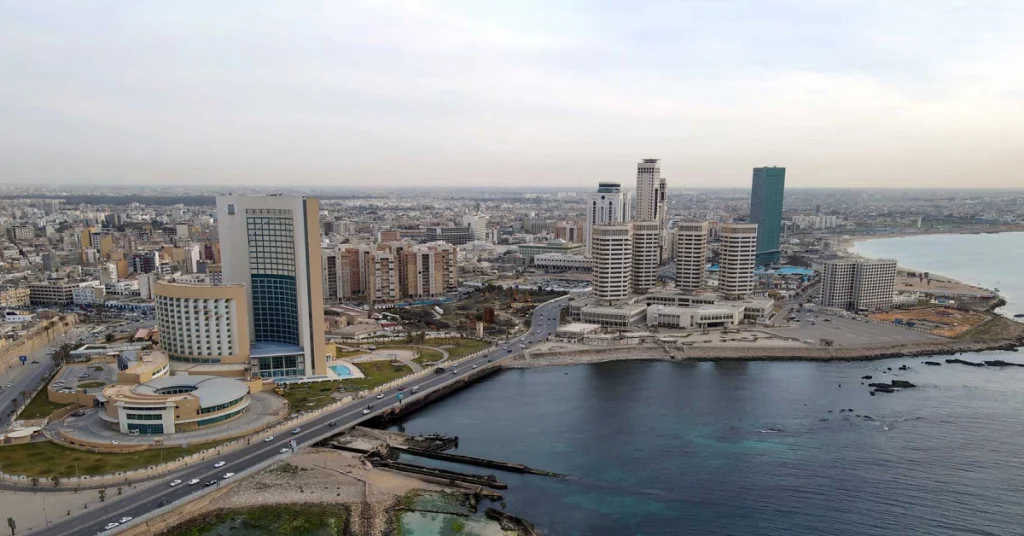 Tripoli in Libya visaboards