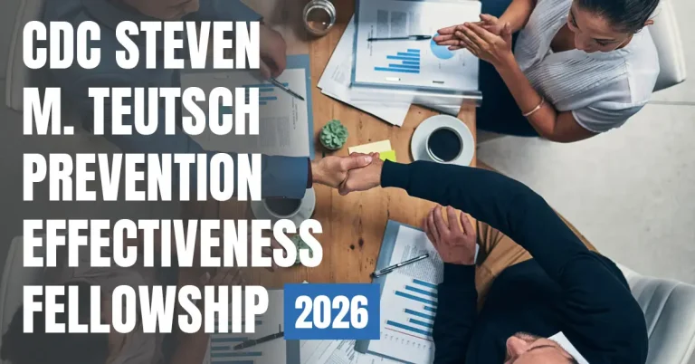 CDC Steven M. Teutsch Prevention Effectiveness (PE) Fellowship 2026 visaboards