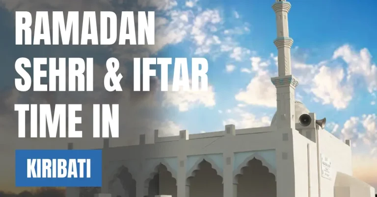 Ramadan 2026 in Kiribati visaboards