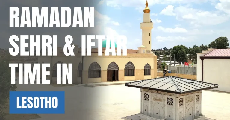 Ramadan 2026 in Lesotho Sehri & Iftar Times, 30 Days Calendar & Fasting Hours visaboards