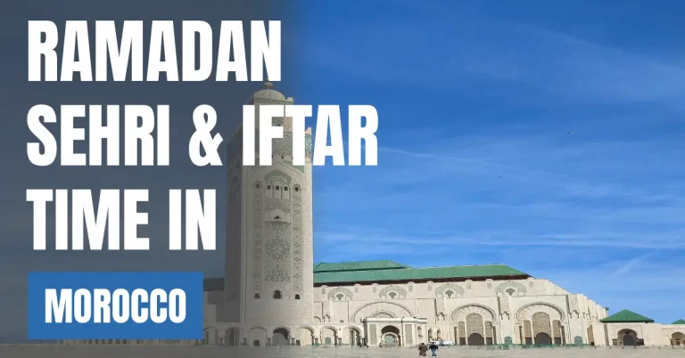 Ramadan 2026 in Morocco – Sehri & Iftar Time in Rabat visaboards