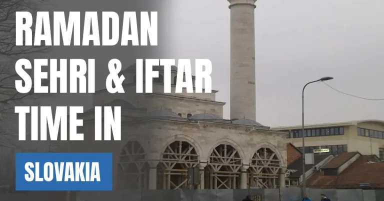 Ramadan 2026 in Slovakia – Sehri & Iftar Time in Bratislava visaboards
