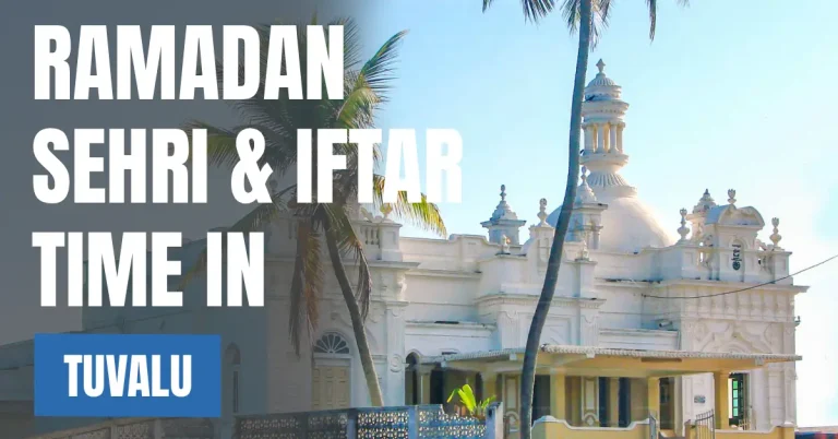 Ramadan Sehri & Iftar Time in Tuvalu 2026 Funafuti Ramadan Calendar visaboards