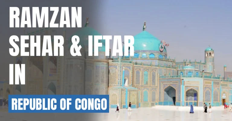 Ramzan sehar and iftar in congo visaboards