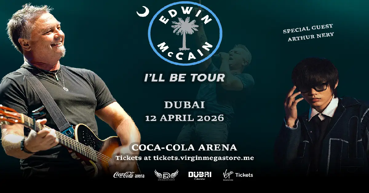 Edwin McCain – I’ll Be Tour Live in Dubai aab1.ae