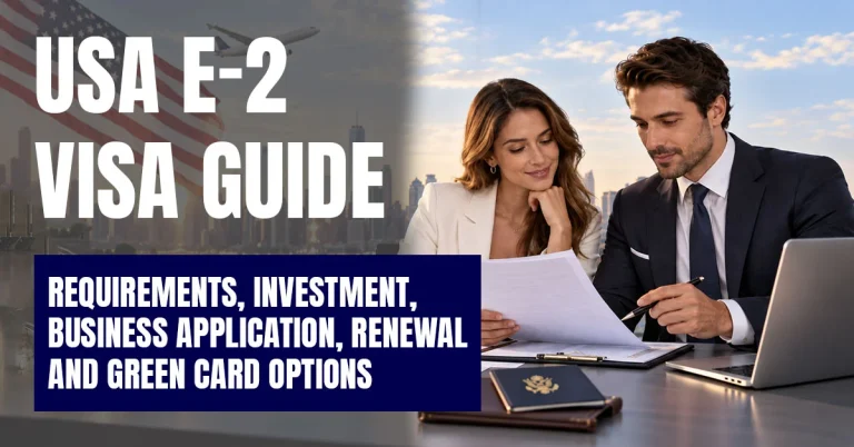 E-2 Visa Guide: Requirements, Investment, Business, Application, Renewal and Green Card Options